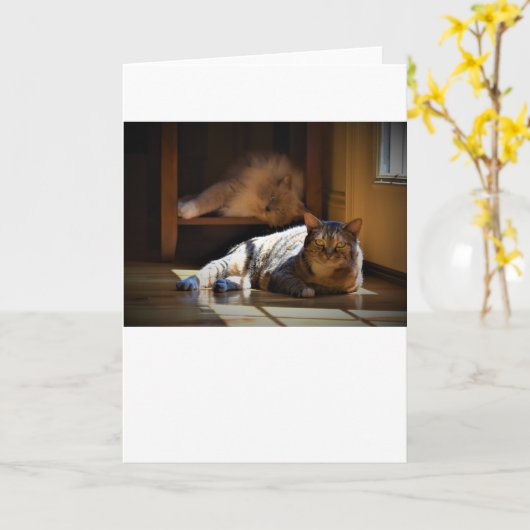 Jours lents, carte (Fleur jaune)