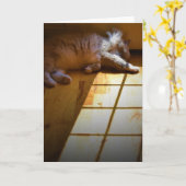 Jours lents, carte (Fleur jaune)