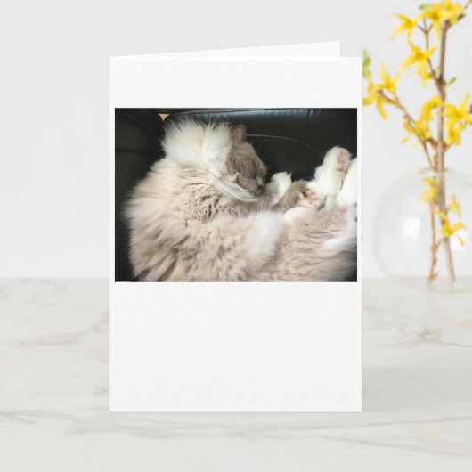 Jours lents, carte (Fleur jaune)