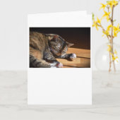 Jours lents, carte (Fleur jaune)