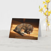 Jours lents, carte (Fleur jaune)