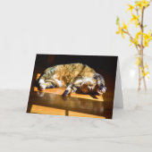 Jours lents, carte (Fleur jaune)