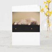 Jours lents, carte (Fleur jaune)