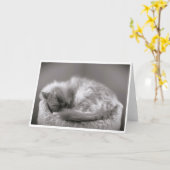 Jours lents, carte (Fleur jaune)