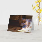 Jours lents, carte (Fleur jaune)