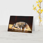 Jours lents, carte (Fleur jaune)