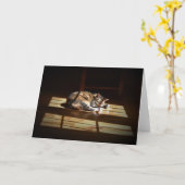 Jours lents, carte (Fleur jaune)