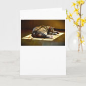 Jours lents, carte (Fleur jaune)