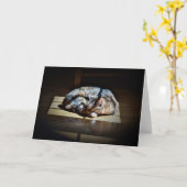 Jours lents, carte (Fleur jaune)