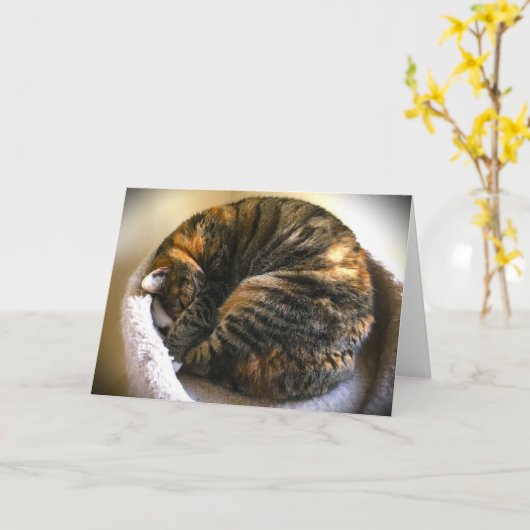 Jours lents, carte (Fleur jaune)