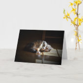 Jours lents, carte (Fleur jaune)