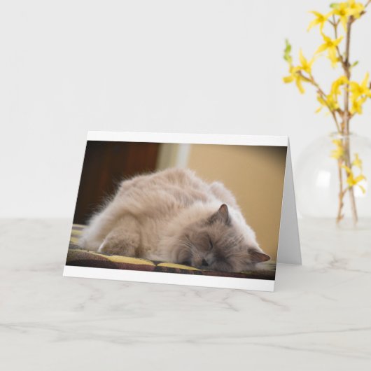 Jours lents, carte (Fleur jaune)