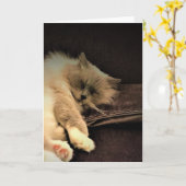 Jours lents, carte (Fleur jaune)