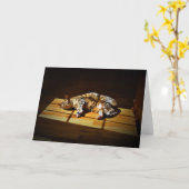 Jours lents, carte (Fleur jaune)