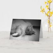 Jours lents, carte (Fleur jaune)
