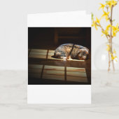 Jours lents, carte (Fleur jaune)