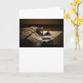 Jours lents, carte (Fleur jaune)