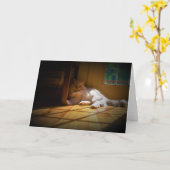 Jours lents, carte (Fleur jaune)