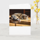 Jours lents, carte (Fleur jaune)