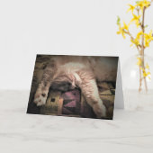 Jours lents, carte (Fleur jaune)