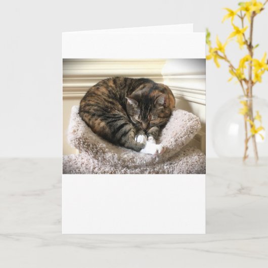 Jours lents, carte (Fleur jaune)