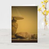 Jours lents, carte (Fleur jaune)