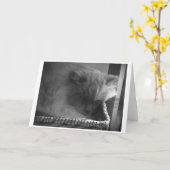 Jours lents, carte (Fleur jaune)