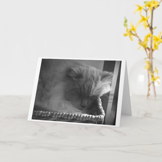 Jours lents, carte (Fleur jaune)