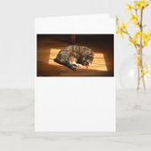 Jours lents, carte (Fleur jaune)