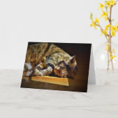 Jours lents, carte (Fleur jaune)
