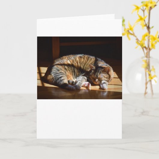 Jours lents, carte (Fleur jaune)