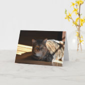 Jours lents, carte (Fleur jaune)