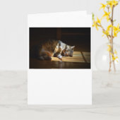 Jours lents, carte (Fleur jaune)