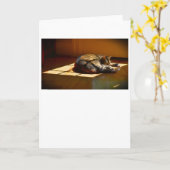 Jours lents, carte (Fleur jaune)