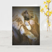 Jours lents, carte (Fleur jaune)