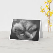 Jours lents, carte (Fleur jaune)