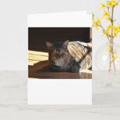 Jours lents, carte (Fleur jaune)