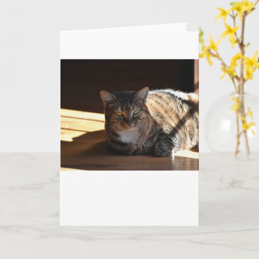 Jours lents, carte (Fleur jaune)