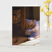 Jours lents, carte (Fleur jaune)