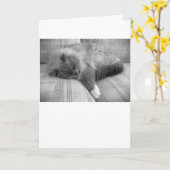 Jours lents, carte (Fleur jaune)