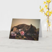 Jours lents, carte (Fleur jaune)