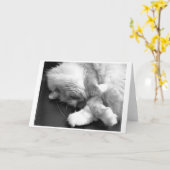 Jours lents, carte (Fleur jaune)
