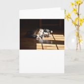 Jours lents, carte (Fleur jaune)