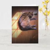 Jours lents, carte (Fleur jaune)