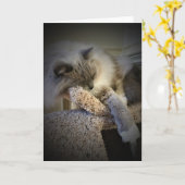 Jours lents, carte (Fleur jaune)