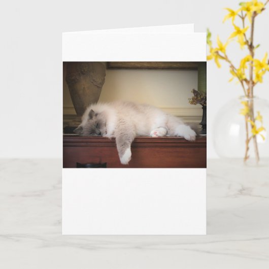 Jours lents, carte (Fleur jaune)