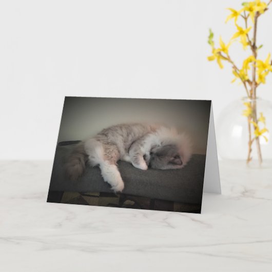 Jours lents, carte (Fleur jaune)