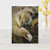 Jours lents, carte (Fleur jaune)