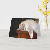 Jours lents, carte (Fleur jaune)