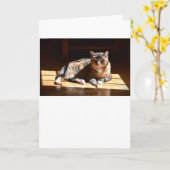 Jours lents, carte (Fleur jaune)